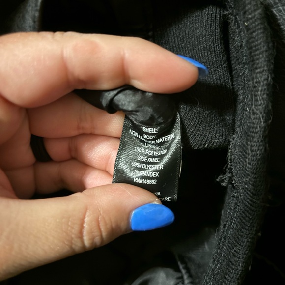 Torrid Faux Leather Collarless Moto Jacket - Picture 9 of 14